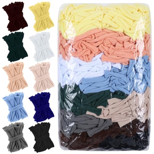 Image of Kifmurase 1000 Pcs Refill Loops for 7 Inch Weaving Loom, Colorful Loom Loops for Potholder Making, Elastic Weaving Loop Craft Flexible Loom DIY Kit Craft Bands for Adults DIY Projects Gifts
