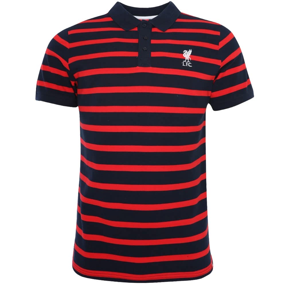 Tottenham Hotspur Liverpool FC Stripe Polo Mens Small