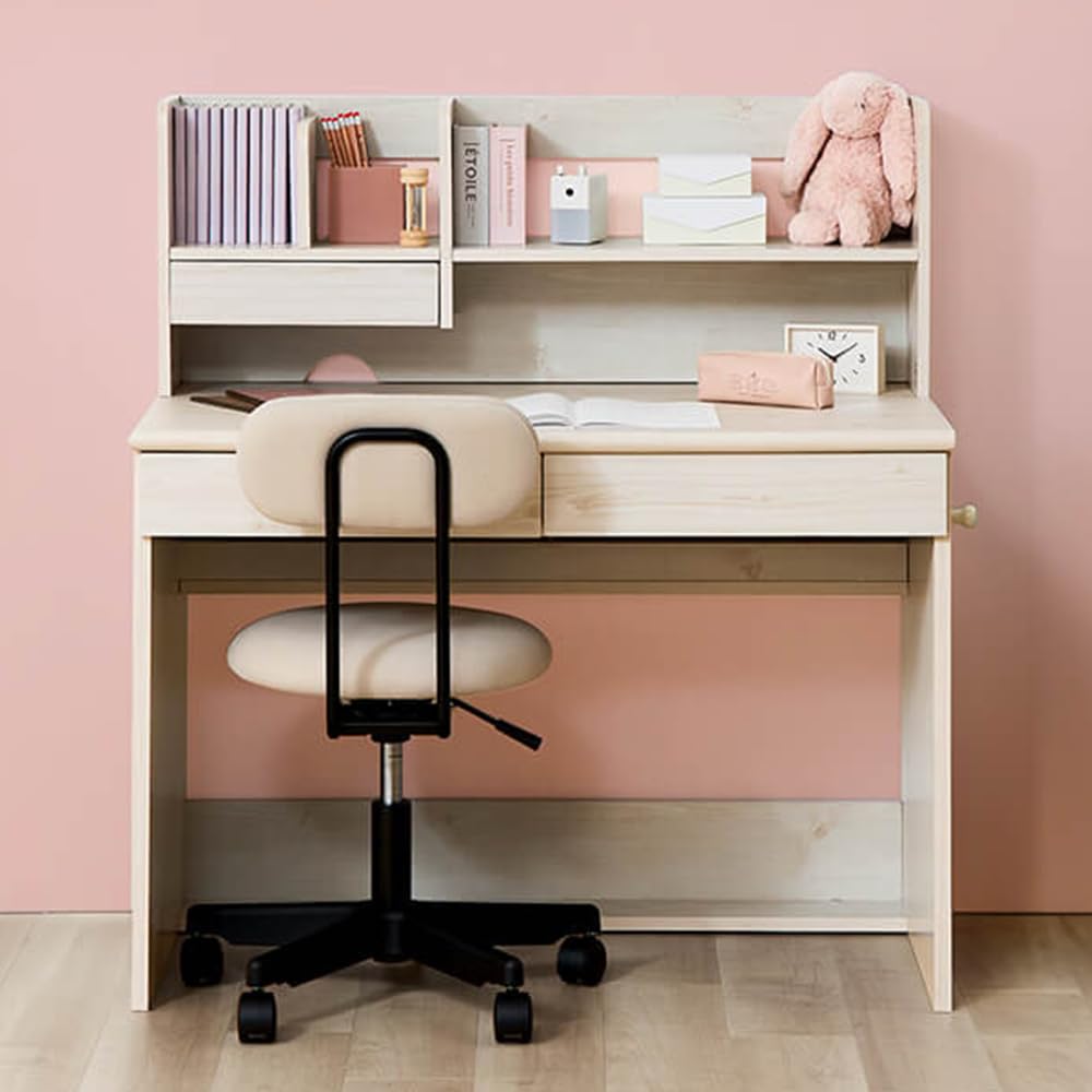 Amazon｜アイリスプラザ シンプルなデザインの学習机 勉強机 学習  