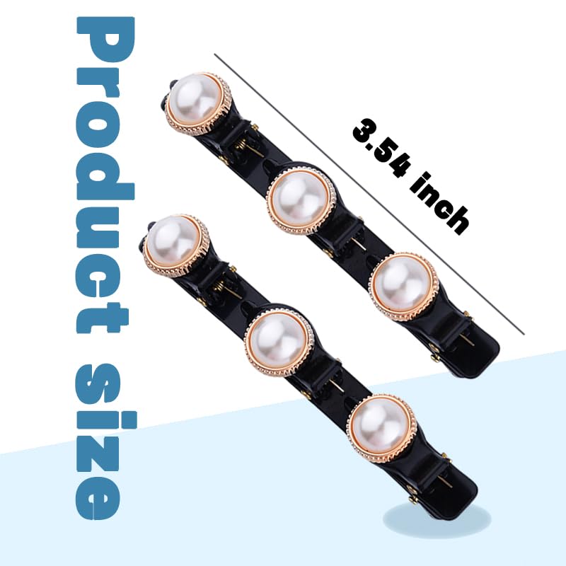 Pinzas brillantes para trenzas con piedras de cristal miniatura 3