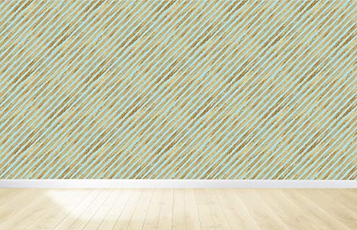 Image of DWELLSINDIA Diagonal Striped Self Adhesive Wallpaper Waterproof, Scratch Resistant, Laminated 41cm x 244cm