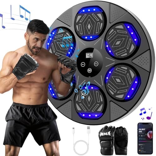 Maquina de Boxeo Musical, Box Musical de Pared para Niños /Adultos ...