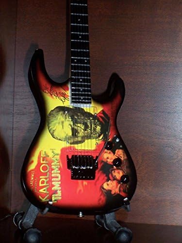 Mini Guitar for Metallica Kirk Hammett Mummy Display Gift