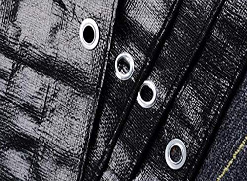 Bâche De Protection Toiture Anti UV,Bâche Imperméable PE Bâche Industrielle Bache De Résistante Aux Déchirures Avec Oeillets, Résistante à La Pluie Bâche De Bateau (4x9m/13x30ft