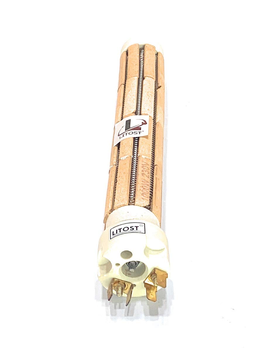 Buy Litost® Venus type Ceramic/Porcelain Water Heating Coil, for Geysers 4  Step 2 Clip Pin Type -1000 Wt (Match u0026 Buy) Online at Low Prices in India -  Amazon.in