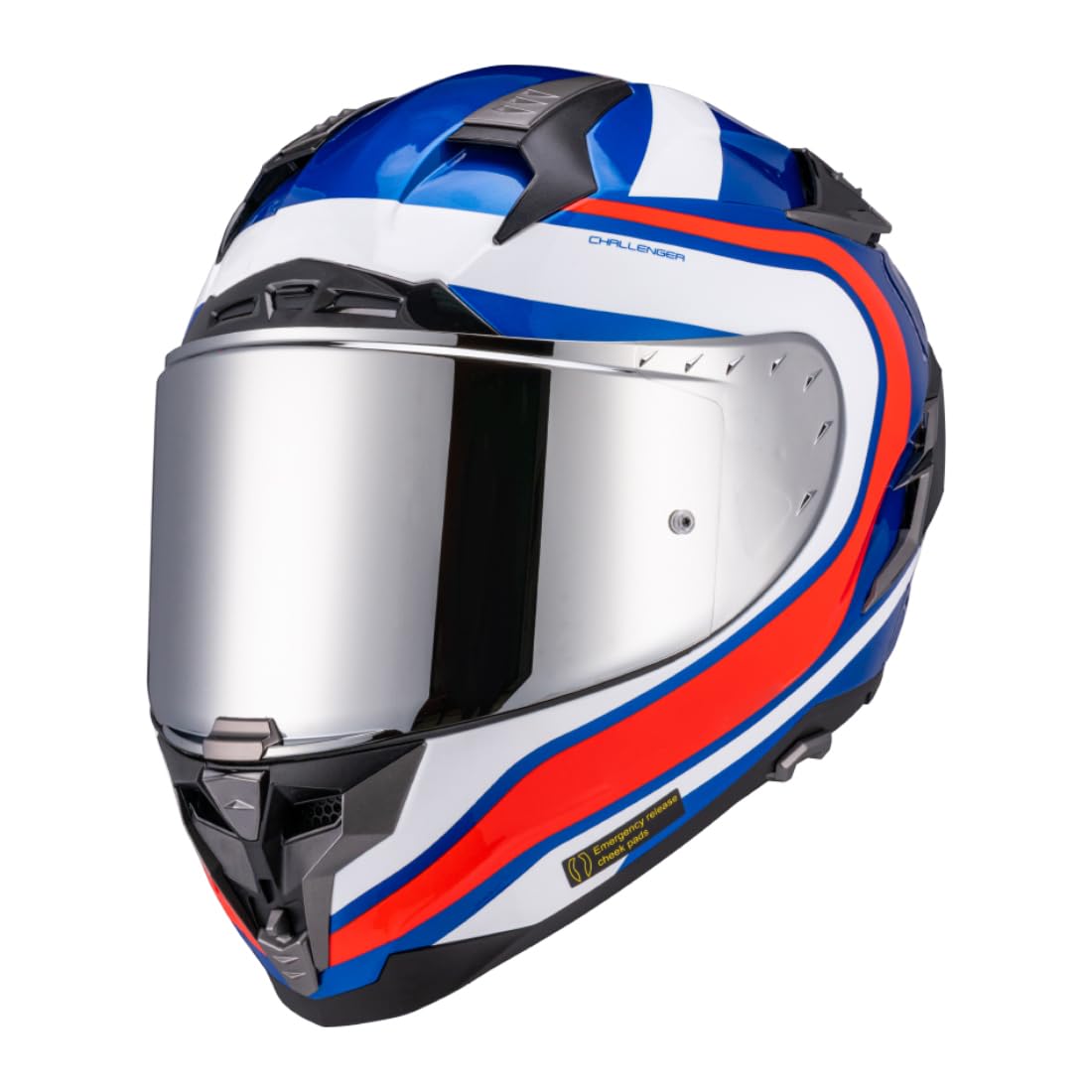 アクセサリー CHALLENGER FIRE HELMET / Chrome XL CHALLENGER / FIRE HELMET -Silver-