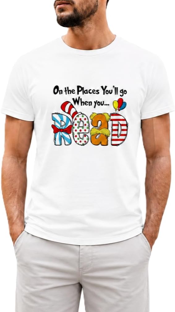Reading Teacher Shirt - Back to School Shirts - 100th Day of School Tshirt