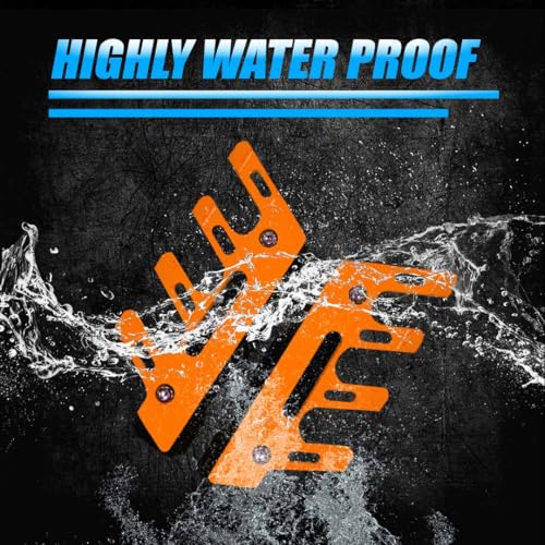 Image of ABS Shocker Protector | Front Fork Fender Protector | Universal Anti-Fall Slider Guard for All Bikes (Orange)