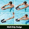 AQUA Fitness, 3-in-1 Combo Pull-Kick-Swim Kickboard, EVA Foam Swim Training Device, Adults