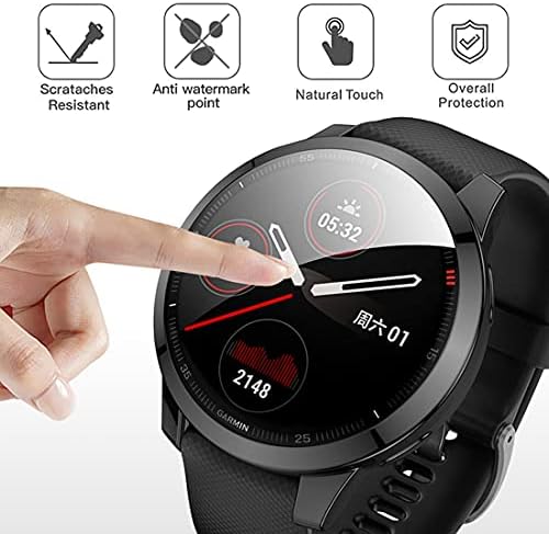 Bexido Case Screen Protector Compatible with Garmin Vivoactive 4S/Venu 2S 40mm, [3 Pack] All-Around TPU Protective Case Cover Soft Bumper Shell for Vivoactive 4S/Venu 2S(Not for Vivoactiv 4/Venu 2)