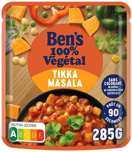 BEN'S ORIGINAL 100% Végétal Tikka Masala (Pack of 1) BEN'S ORIGINAL 100% Végétal Tikka Masala (Pack of 1)