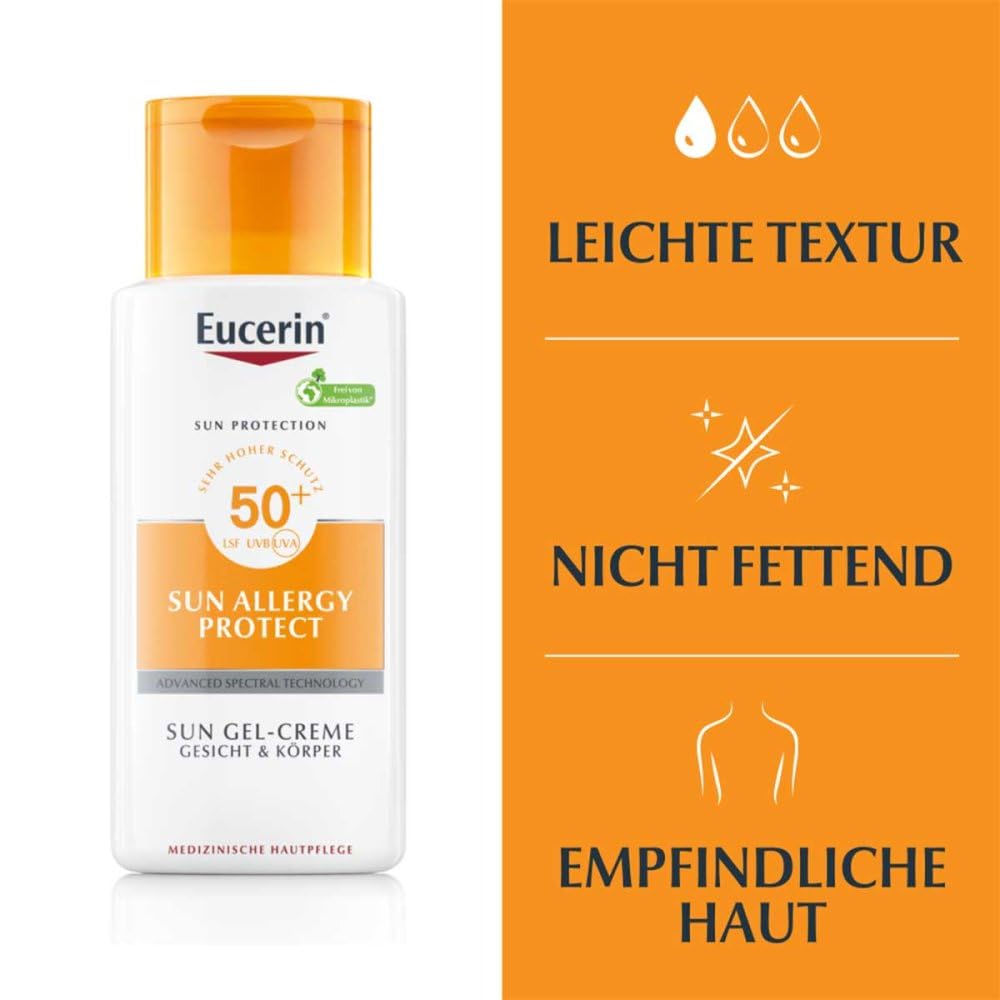 EUCERIN Sun Allergie Gel LSF 50+ 150 ml