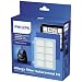 Philips FC8010/02 Original Ersatzfilterset (für PowerPro Compact & Active Bodenstaubsauger) blau/weiß
