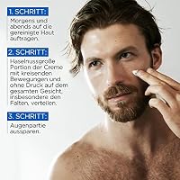 L'Oréal Men Expert Gesichtspflege gegen Falten für Männer, Anti-Aging Feuchtigkeitscreme gegen Hautalterung und Augenringe, Gesichtscreme für Herren mit Vitamin E, Falten Stop, 1 x 50 ml – Ansicht 5