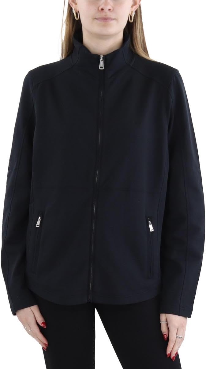 Lauren Ralph Lauren - Chaqueta ligera de manga larga para mujer, color negro XS