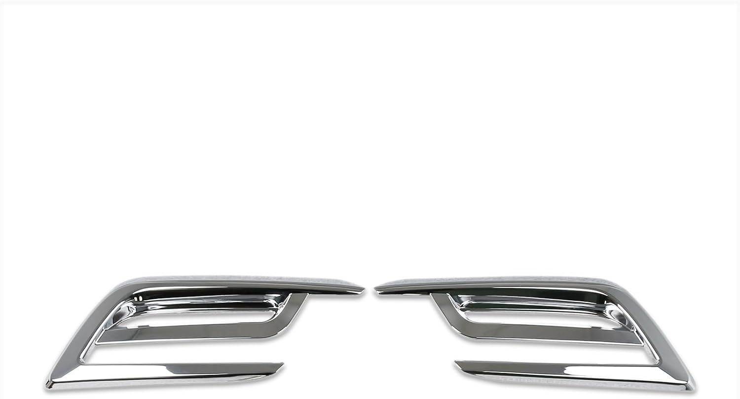Beautost Fit For Toyota New Grand Highlander 2024 2025 2026 Rear Fog Light Cover Trims (Chrome)