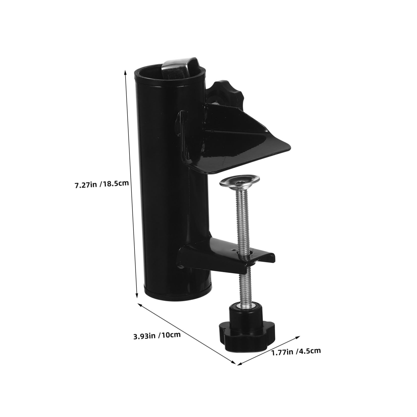 VICASKY 2 Pièces Clip De Fixation pour Parasol Extérieur Support De Parasol pour Terrasse Et Jardin Pince pour De Plage Et Balcon