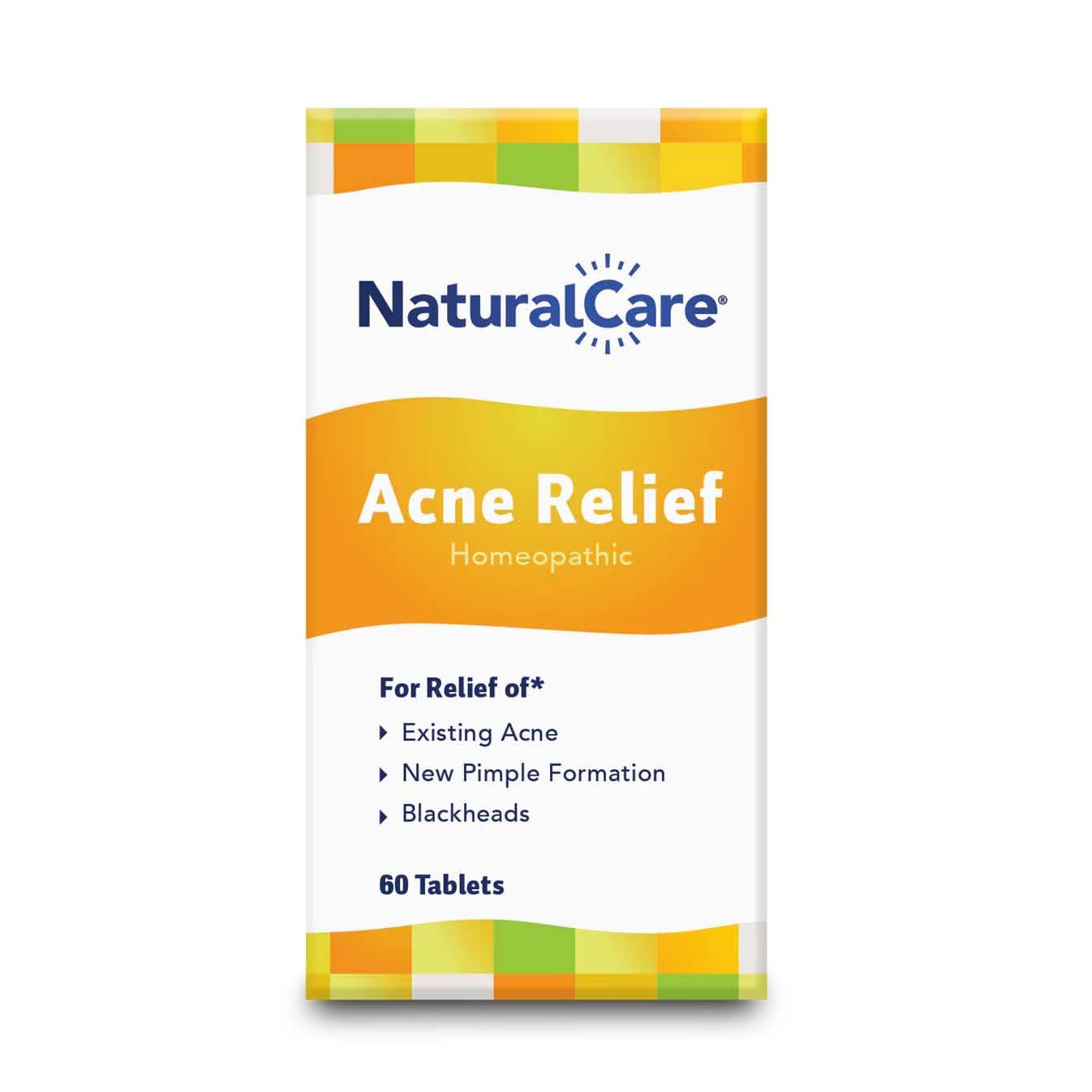 NaturalCare Acne Relief, Homeopathic Tablets, 60ct