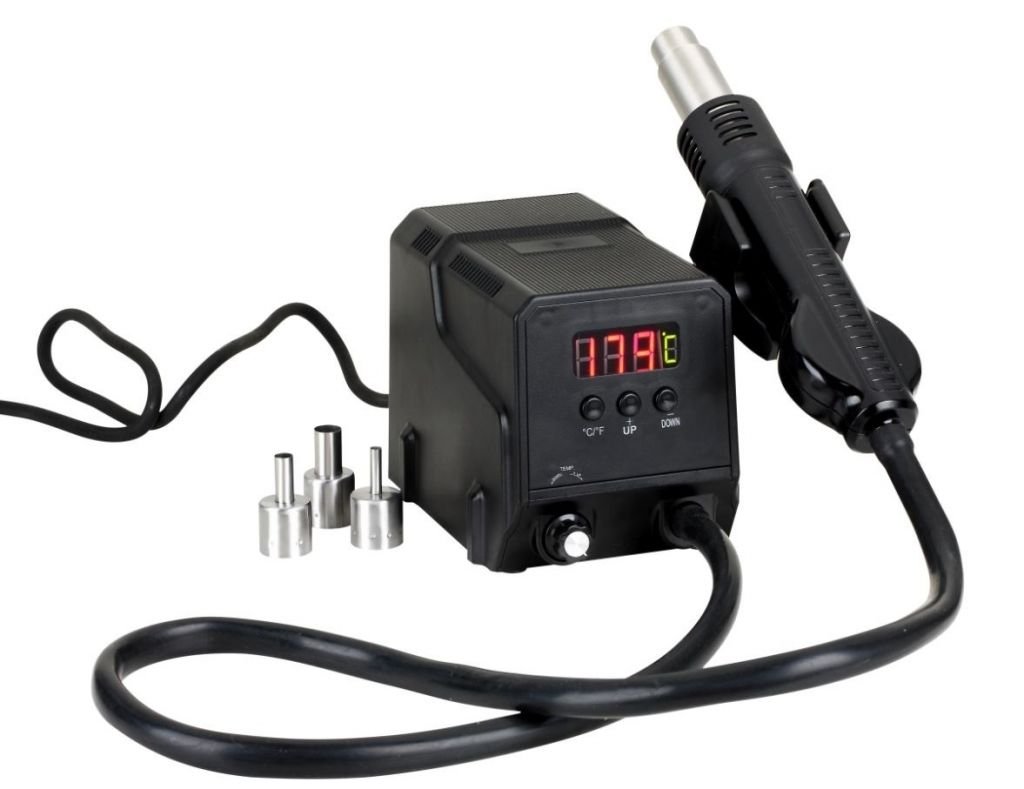 TOOLCRAFT ZD-8908 Stazione ad aria calda digitale 300 W 100 - 500 °C
