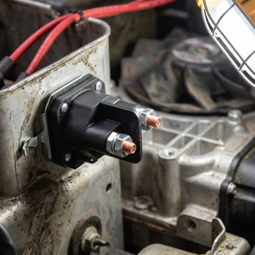 Instalación fácil de válvula electromagnética 12v para tractor 6