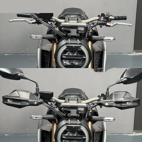 Guidon protector protège mains CB650R idéal trajets quotidiens