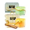96NORTH Luxury Palo Santo and Eucalyptus Candles 3 Wick Jar Candles Relaxing Aromatherapy Aesthetic Candle