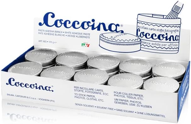 COCCOINA Original White Paste TIN, 603, Box of 10