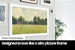 SAMSUNG 65-Inch QLED The Frame LS03D Series, Quantum Processor 4k, 120 Hz Refresh Rate, Art Mode, Anti-Reflection Matte Display, Wall Mount Included, Smart TV - QN65LS03DAFXZC [Canada Version] (2024)