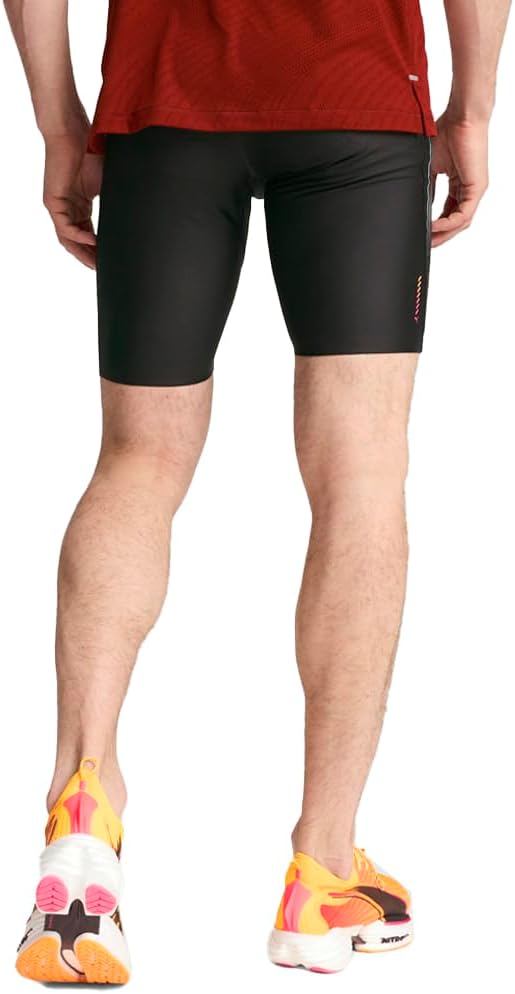 PUMA Mens Run Elite Reflective Short Athletic Casual - Black