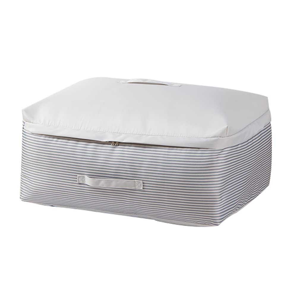 ETRGFTHU Quilt Storage Bag Home Out-of-season Clothing Storage Under-bed Sundries Storage Environmentally Friendly and Odorless(B,63cm*48cm*35cm)