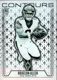 2024 Panini Phoenix Contours 19 Braelon Allen New York Jets