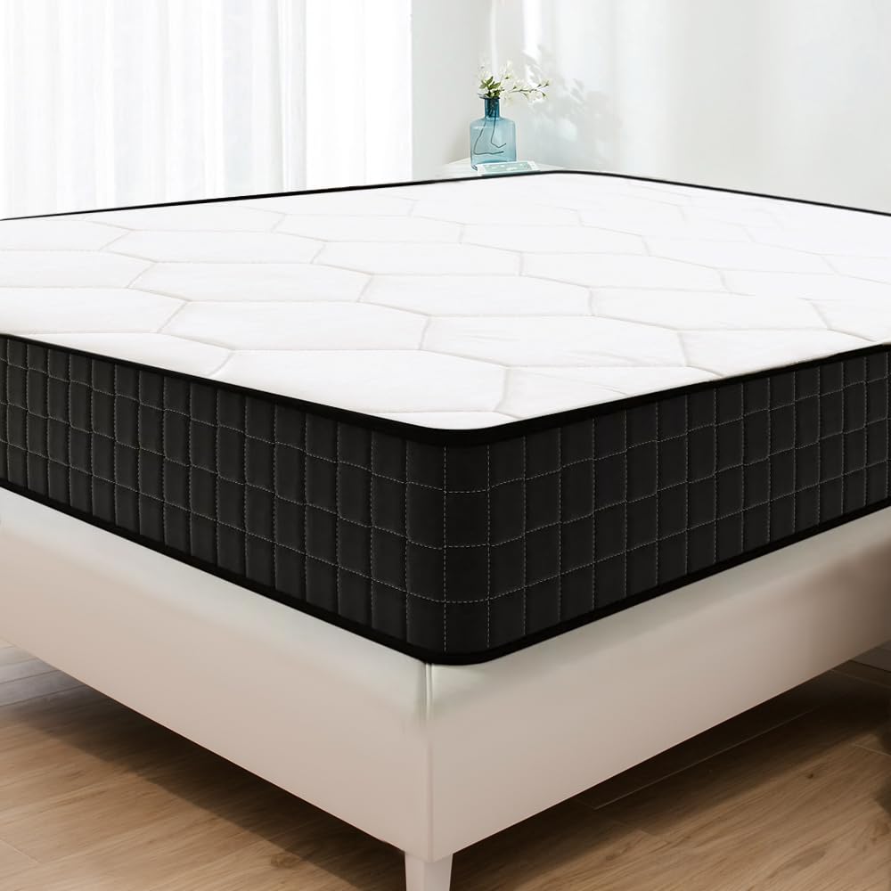 Luxirest Matelas 90x190,Ensemble Matelas et Couette et Oreiller,1 Personne, 15cm Épaisseur