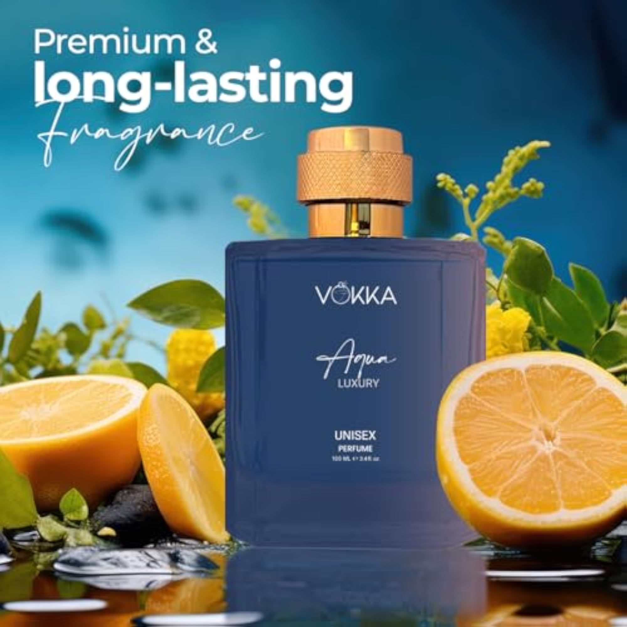 Unisex Oud & Aqua Perfume Gift Set, Pack of 2