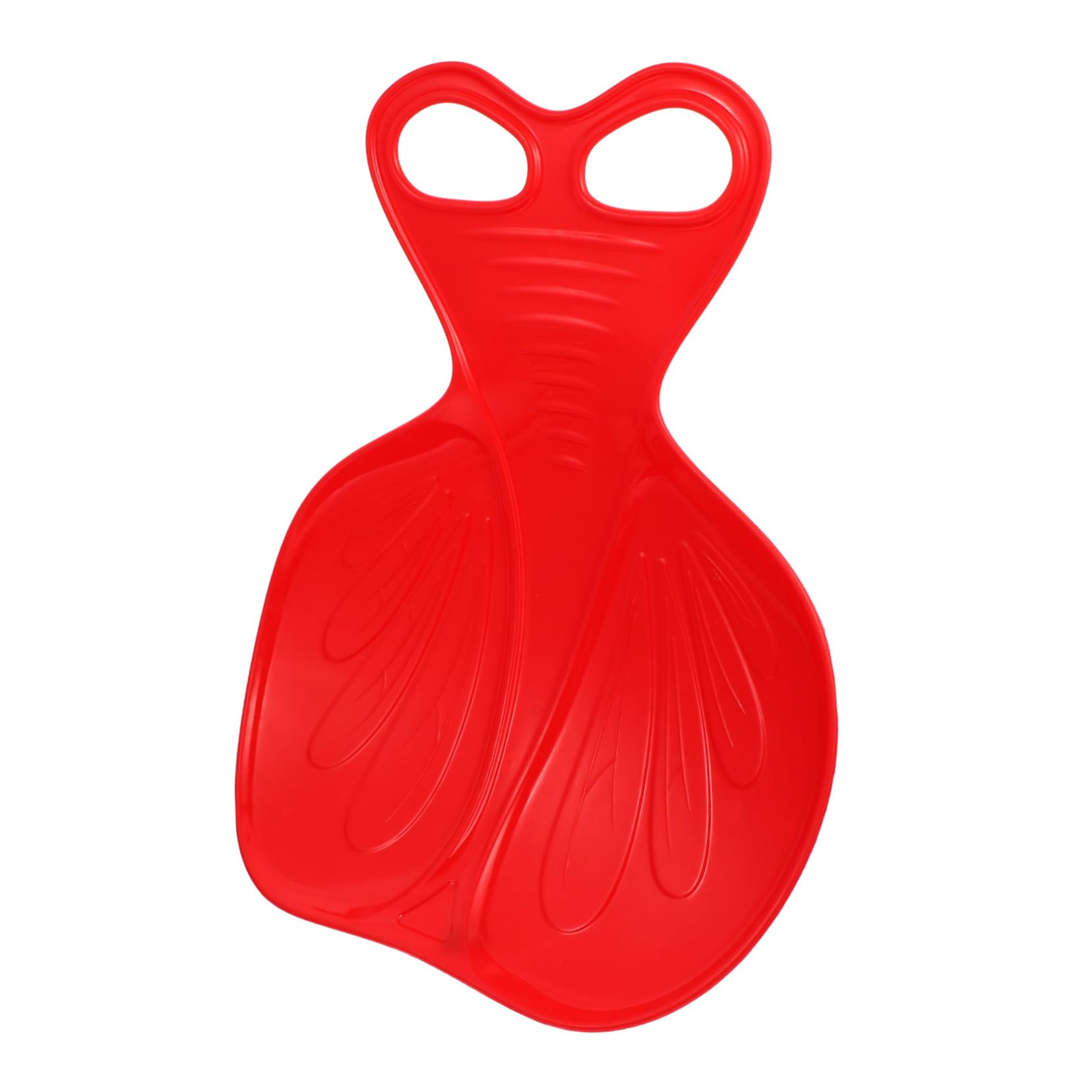 GALPADA Portable Ski Boarding Grass Skiing Sheet Boys and Girls Bum Slider Snow Sled for Boys and Girls Pe Material Random Color