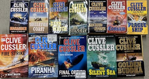 Clive Cussler Oregon Files Set (Books 1-10 )
