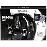 Esta caja de regalo Axe es el regalo ideal para él. También hay una toalla de baño genial.