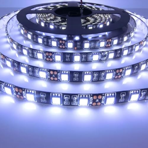 Tira LED flexible blanca impermeable 5m 300 LEDs IP65 miniatura 4