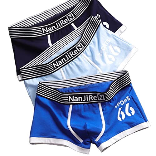 Calzoncillos para hombres de algodón fino para el calor del verano y deporte diario
