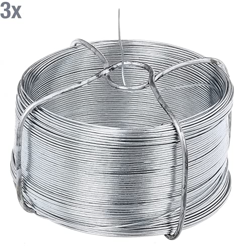Alambre galvanizado Alberts para sujetar mallas de ocultación en tu terraza 3