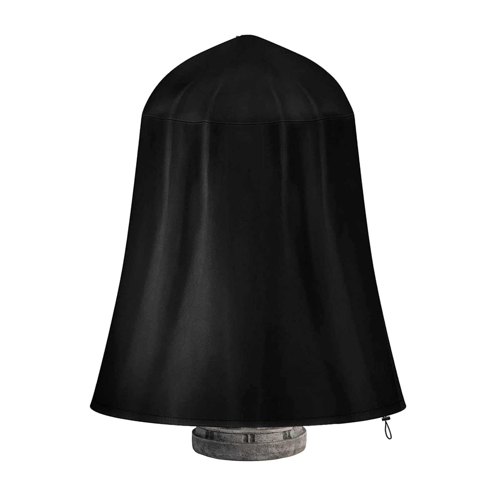 68Hx52D” Fountain Cover, Garden Statue Cover,Fountain Protector with Drawstring Weather Resistant for Winter Outdoor Patio Fountain, 210D Oxford Well Pump Cover with Drawstring Organizer Bag