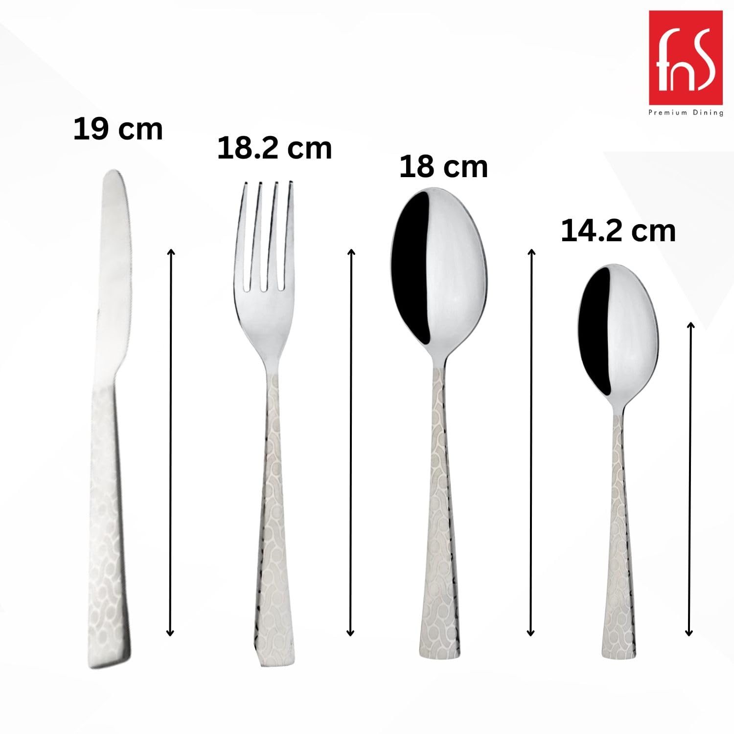 Montavo Cutlery Set - 24 Piece Stainless Steel -2