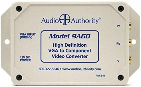 Audio Authority 9A60A VGA to Component Video Transcoder-by-Audio Authority