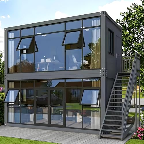 2-Story Expandable Tiny Home with 2 Bedrooms and Kitchen