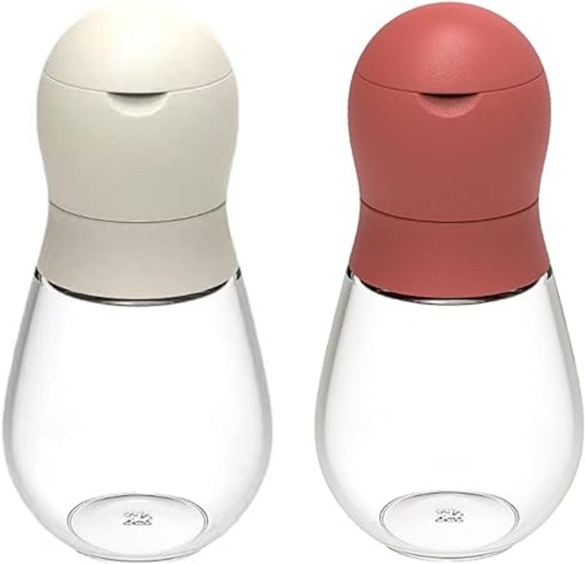 KITQO Salt and Pepper Grinder Set, 5 Oz Refillable Pepper Mill Set Adjustable Coarse Pepper Mill with Ceramic Rotor for Peppercorn, Salt or Spice Mill, Red & White-image-19