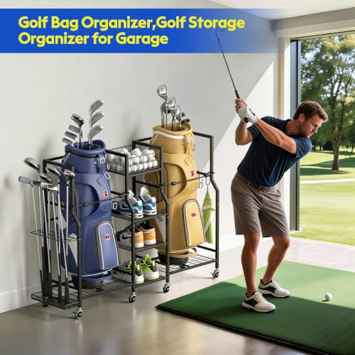 samstar Golf Storage Garage Organizer