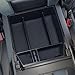 Zxiaochun Center Console Organizer Compatible with 2021 2022 2023 2024 Ford F150 Interior Accessories, Armrest Box Insert Storage Tray (Full Console w/Bucket Seats ONLY) Black Trim