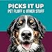 Scotch-Brite Pet Hair Pickup Extra Sticky Large Lint Roller, Designed for Removing Fur + Fluff on Couches, Clothes, Dog and Cat Beds, & More, 1 Pack, 60 Easy-Tear Adhesive Sheets Total