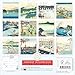 Japanese Woodblocks Mini Wall Calendar 2026 (Art Calendar)