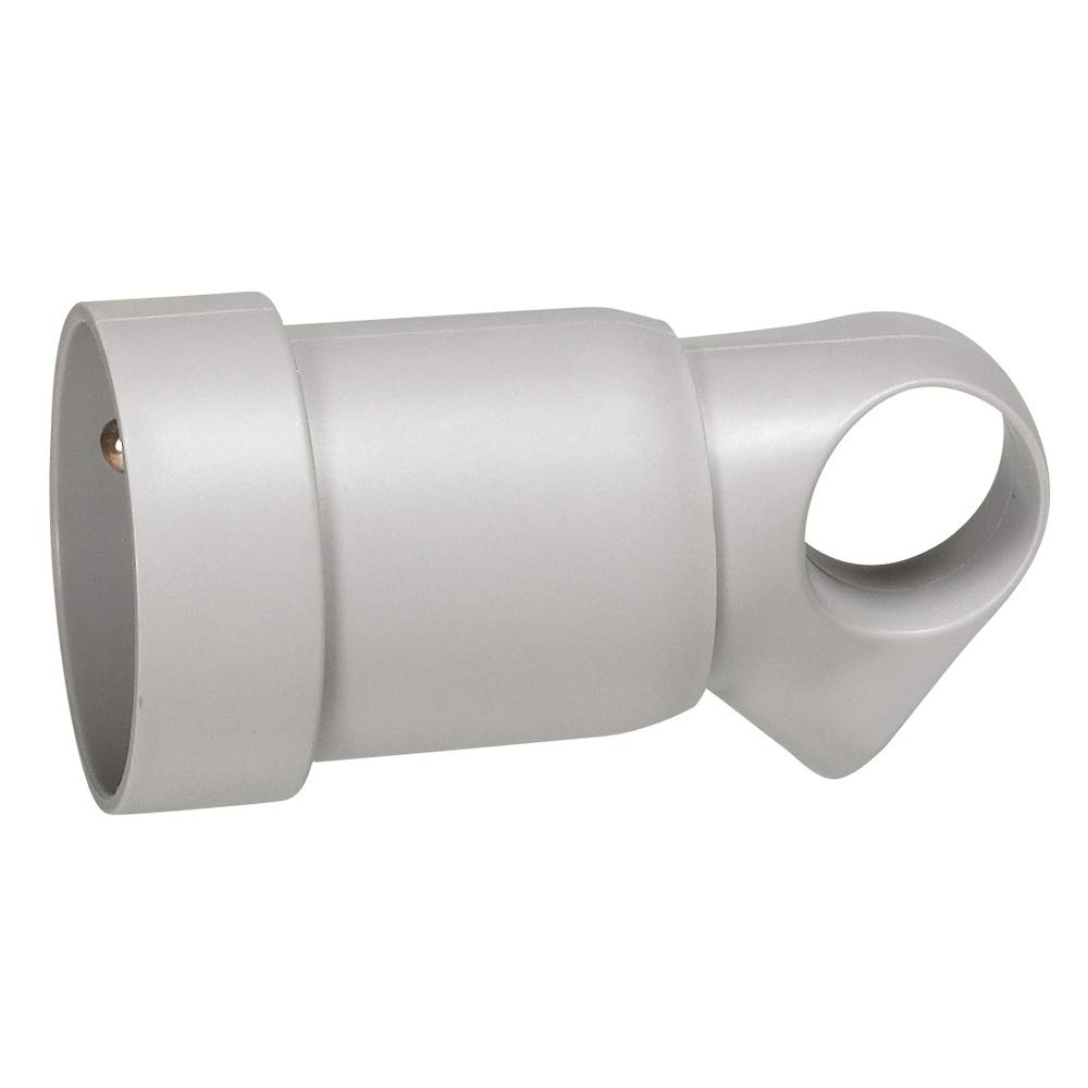 Legrand 050425 Prolongateur Plastique à Anneau, 2P+​T, 16A, Gris