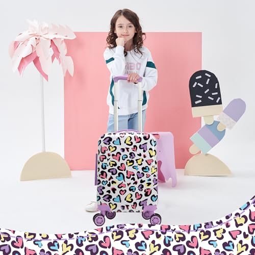 Esteemly 2-Piece Kids Luggage Set